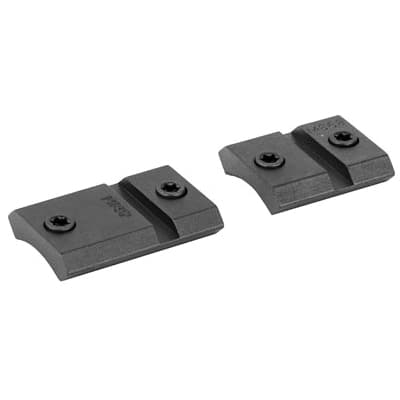 Warne Maxima 2 Piece Scope Base For Remington 740/742/760, Black - M892/868M