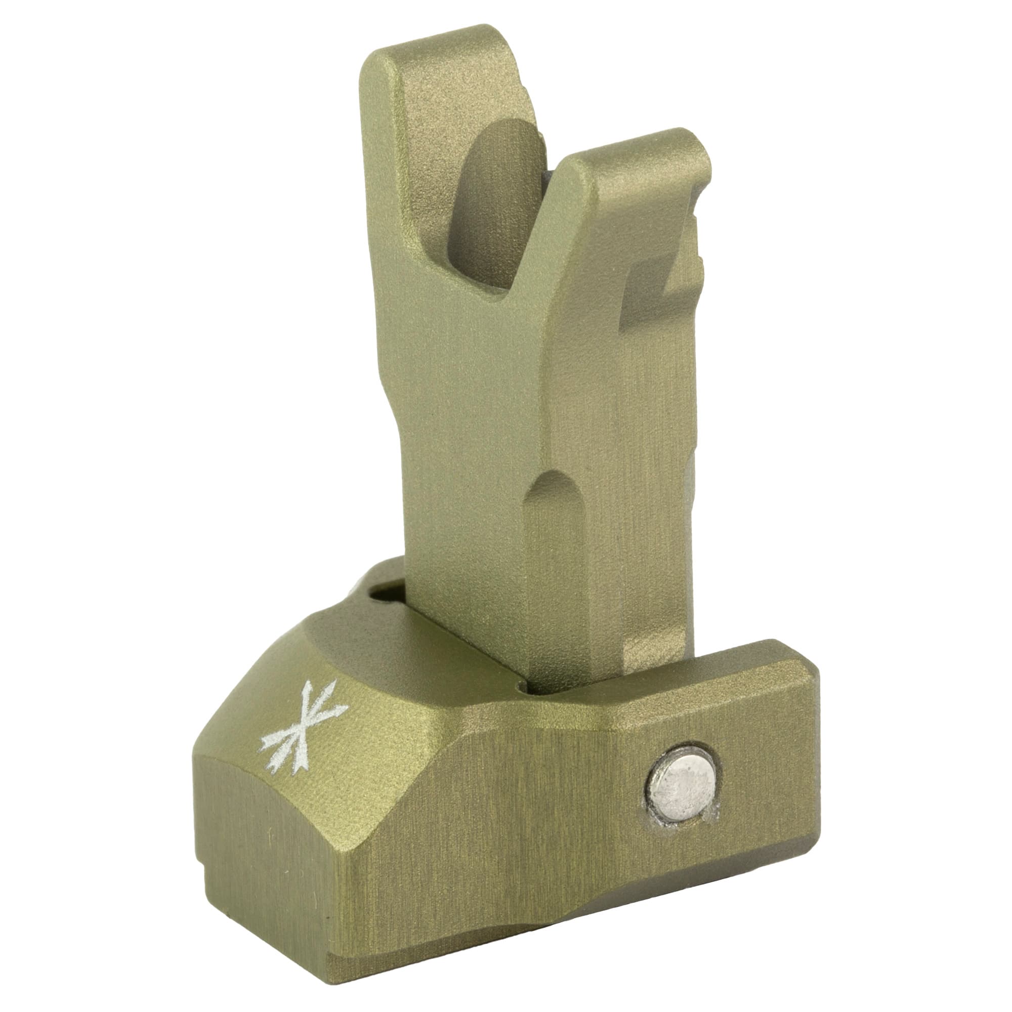 Unity Tactical FUSION, Folding Sight, Fuison FootPrint, Anodized Finish, Flat Dark Earth