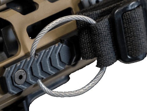 NeoMag - RIGS 1-Slot with Sling Ring - RIGS-SNGL-BLK-RING