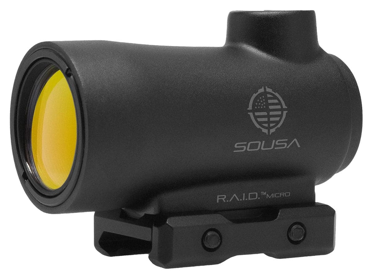 Sun Optics R.A.I.D. Micro 2 MOA Red Dot Sight, Black - RMD